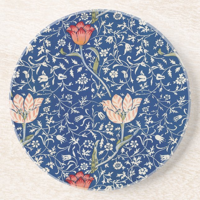 Posavasos William Morris Medway Blue Floral (Frente)