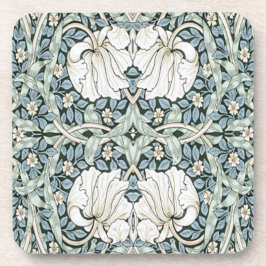 Posavasos William Morris Pimpernel Blue Intricate Pattern 