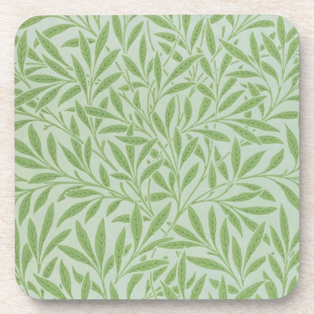 Posavasos William Morris Sauce Mimbre Clásico Verde (Frente)