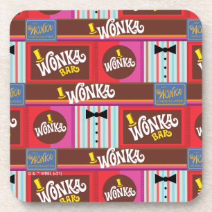 Posavasos Willy Wonka Candy Pattern