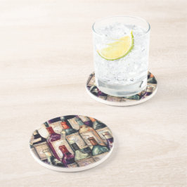 Posavasos Wine Aovers Sandstone Coaster