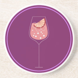 Posavasos Wine Glass Coaster