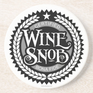 Posavasos Wine Snob