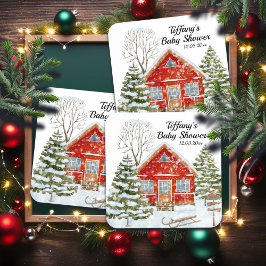 Posavasos Winscape Red House Baby Shower