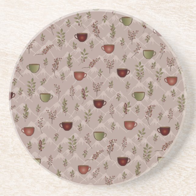 Posavasos Winter Coffee Journey (Frente)