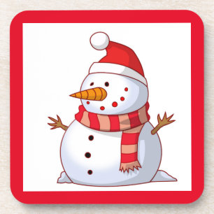 POSAVASOS WINTER SNOWMAN