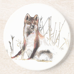 Posavasos Winter Wolf