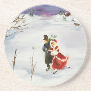 Posavasos Winter Wonderland Coaster