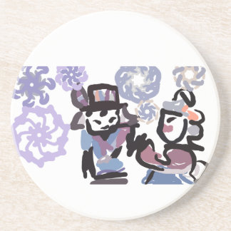 Posavasos Winterland love