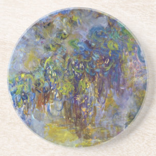 Posavasos Wisteria (mitad derecha) por Claude Monet