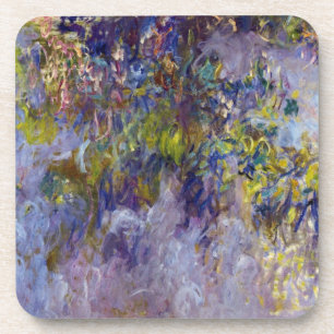 Posavasos Wisteria (mitad izquierda) por Claude Monet