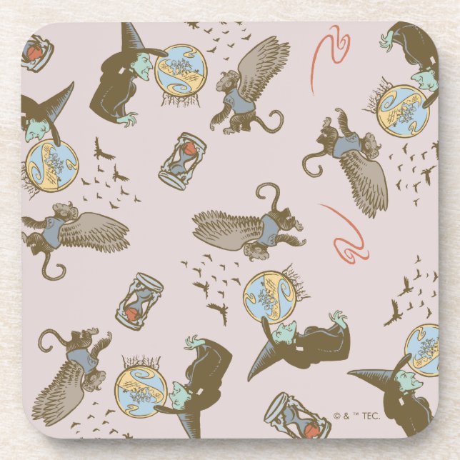 Posavasos Wizard of Oz™ Wicked Witch™ Crystal Ball Pattern (Frente)
