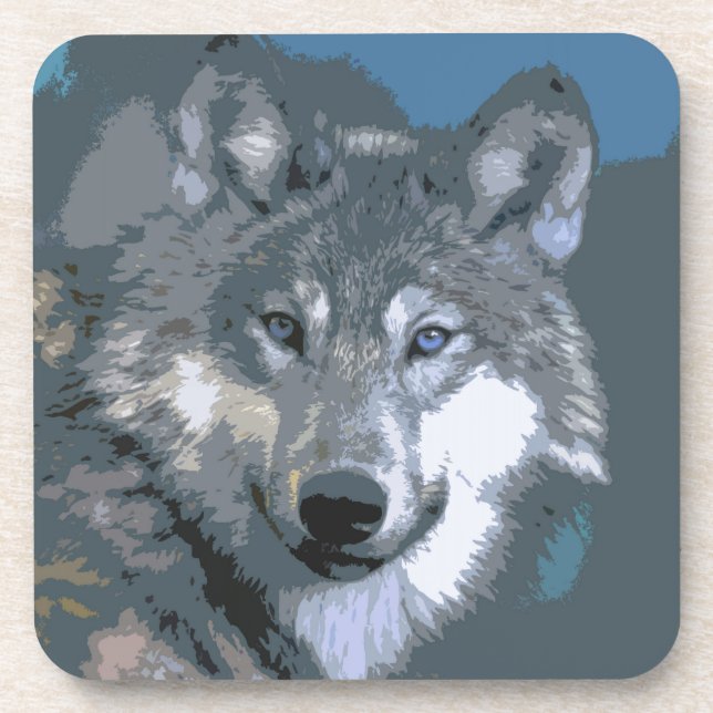 Posavasos Wolf 032 (Frente)