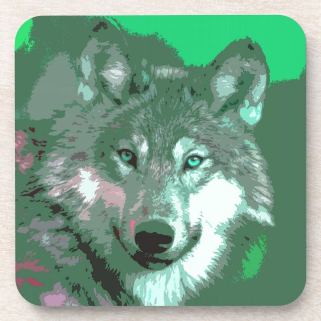 Posavasos Wolf 048 (Frente)