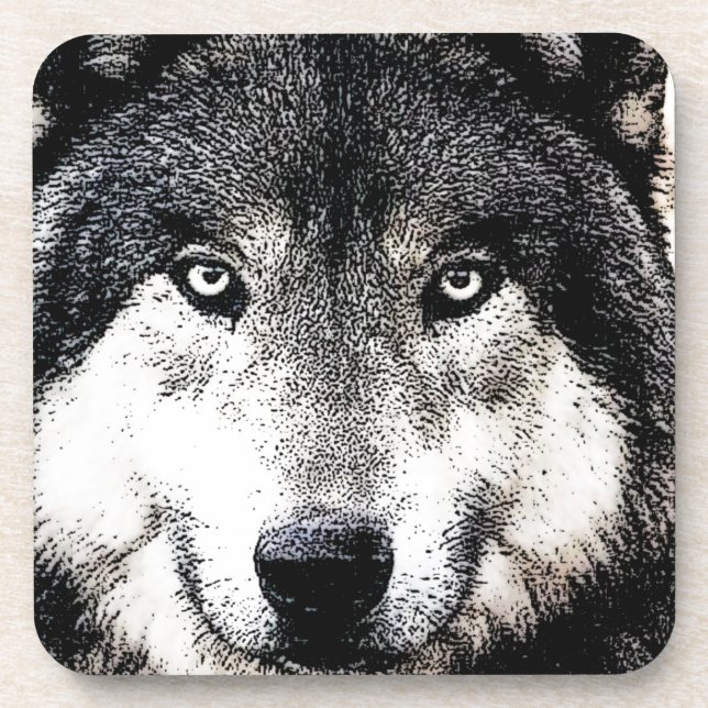 Posavasos Wolf Eyes (Frente)