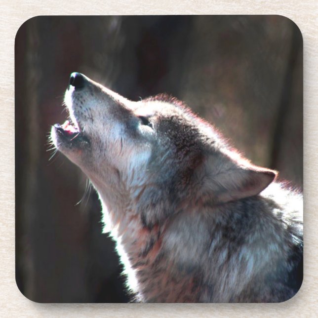 Posavasos Wolf Howf Lone Wolf (Frente)