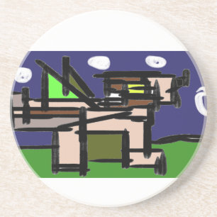 Posavasos Wolf howl night