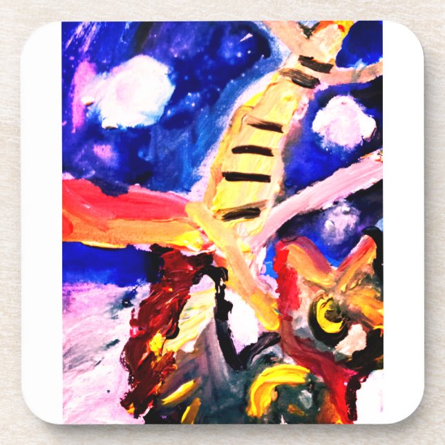 Posavasos Wolf in winter  (Frente)