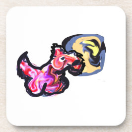 Posavasos Wolf light moon 