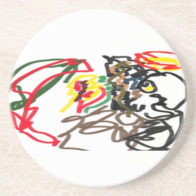 Posavasos Wolf set Autumn (Frente)