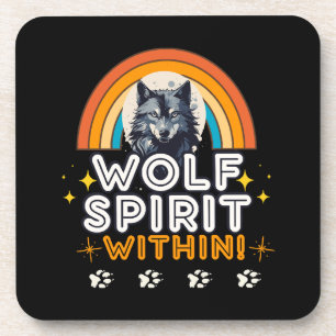 Posavasos Wolf Spirit