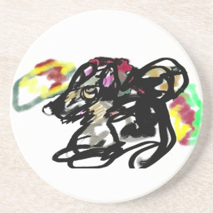 Posavasos Wolf wild Autumn