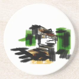 Posavasos Wolf winter fun