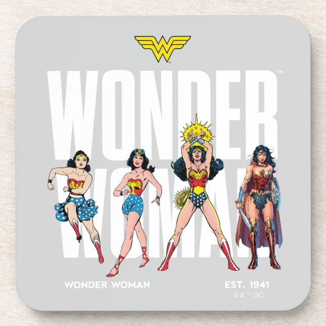 Posavasos Wonder Woman Legends Forever Graphic (Frente)