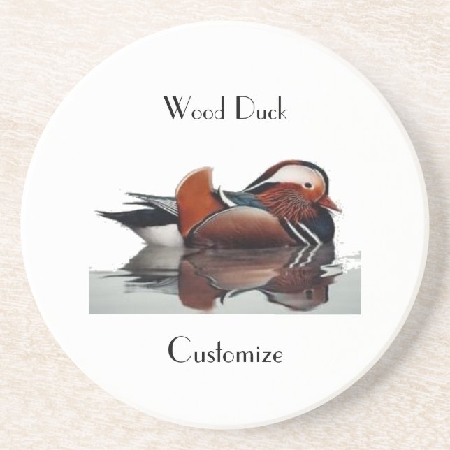 Posavasos Wood Duck Thunder_Cove (Frente)