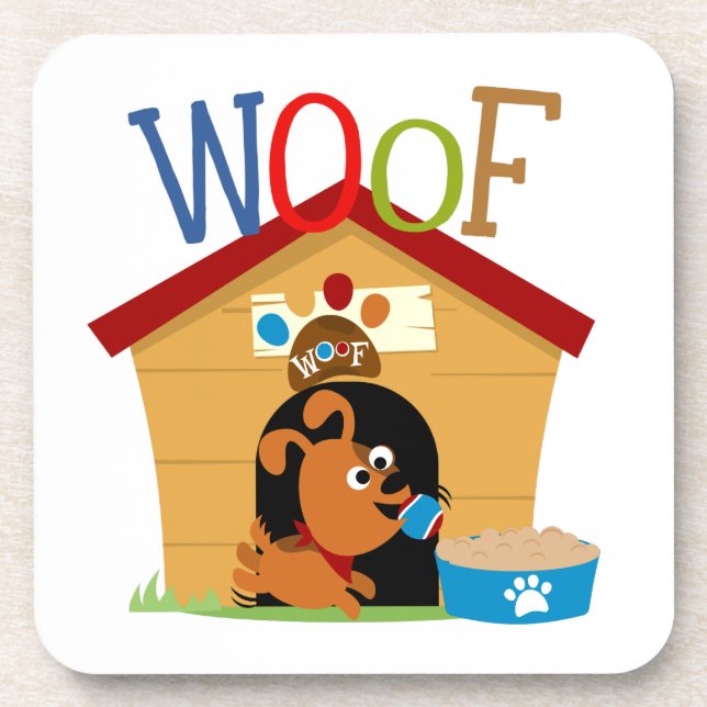 Posavasos Woof Dog (Frente)