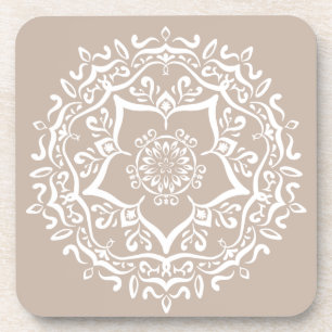 Posavasos Wool Mandala