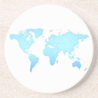 Posavasos World Map