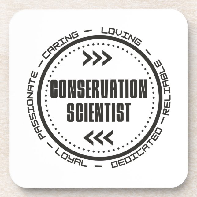 Posavasos World's Greatest Conservation Scientist, (Frente)