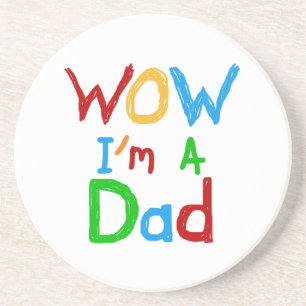 Posavasos WOW, soy papa de camisetas y GIfts