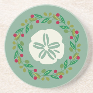 Posavasos Wreath, Navidades de la concha de arena