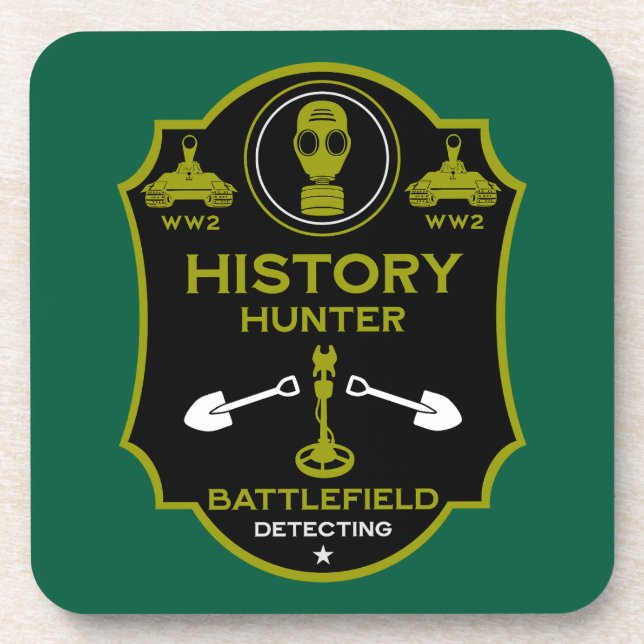 Posavasos WW2 Trench Battlefield Metal Detectorist (Frente)