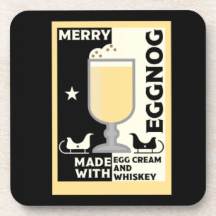 Posavasos Xmas Eggnog Punch