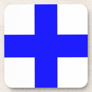 POSAVASOS XRAY BLUE CROSS
