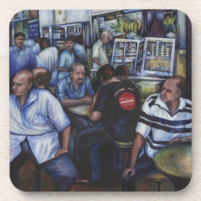 Posavasos Y... se casó con el Mailman, Singapur (Frente)