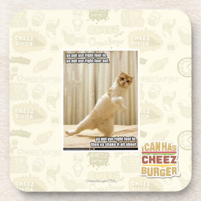 Posavasos Ya introdujo el pie derecho del yur, ou puesto ya (Frente)