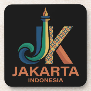 Posavasos Yakarta Indonesia Sudeste Asiático