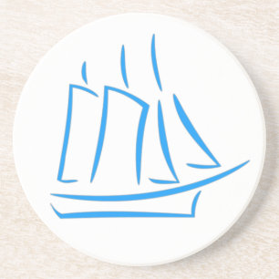 Posavasos Yate de vela