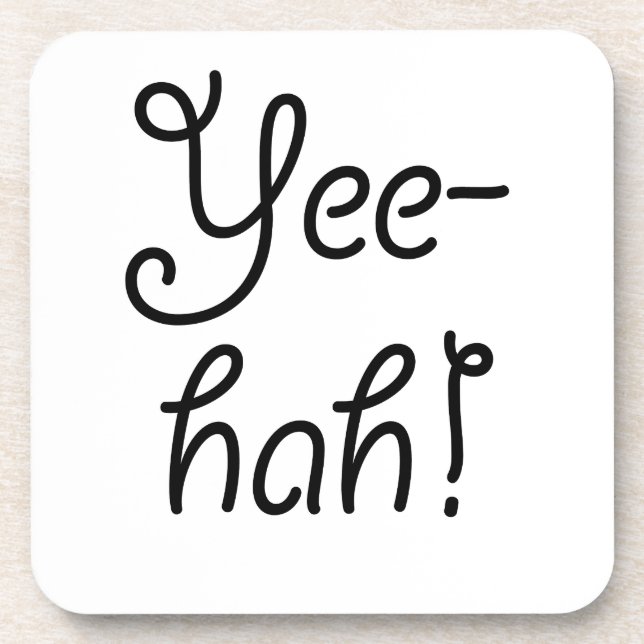 Posavasos ¡Yee-hah! (Frente)