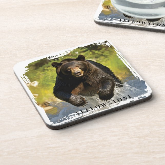 Posavasos Yellowstone Bear (Lado Izquierdo)