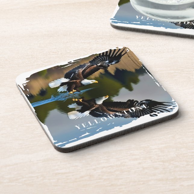 Posavasos Yellowstone Eagle Beyond Coaster (Lado Izquierdo)