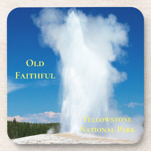 Posavasos Yellowstone Geyser Coaster Set (Frente)