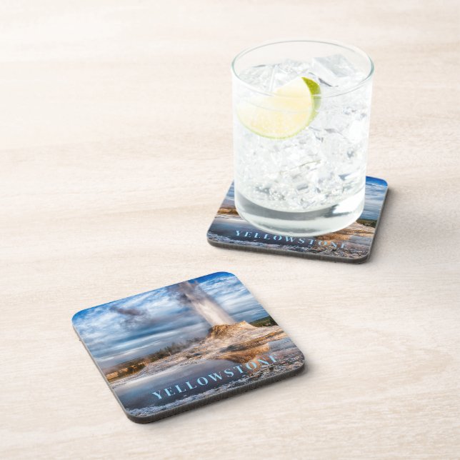 Posavasos Yellowstone Geyser Coaster Set (Lado Derecho)