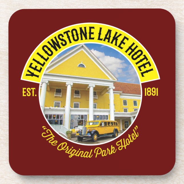 Posavasos Yellowstone Hotel Coaster (Frente)