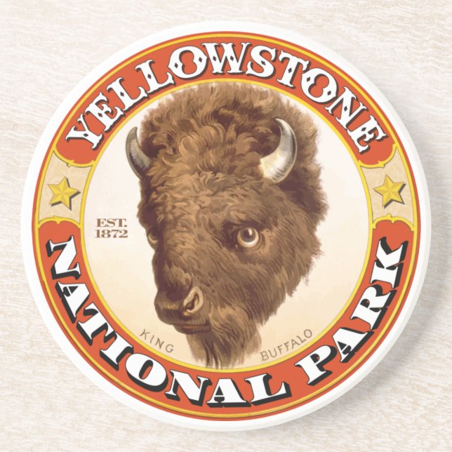Posavasos Yellowstone Sandstone Coaster (Frente)