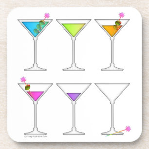 Posavasos Yendo, Yendo, Se Fue - Coa de Corcho de Martini De